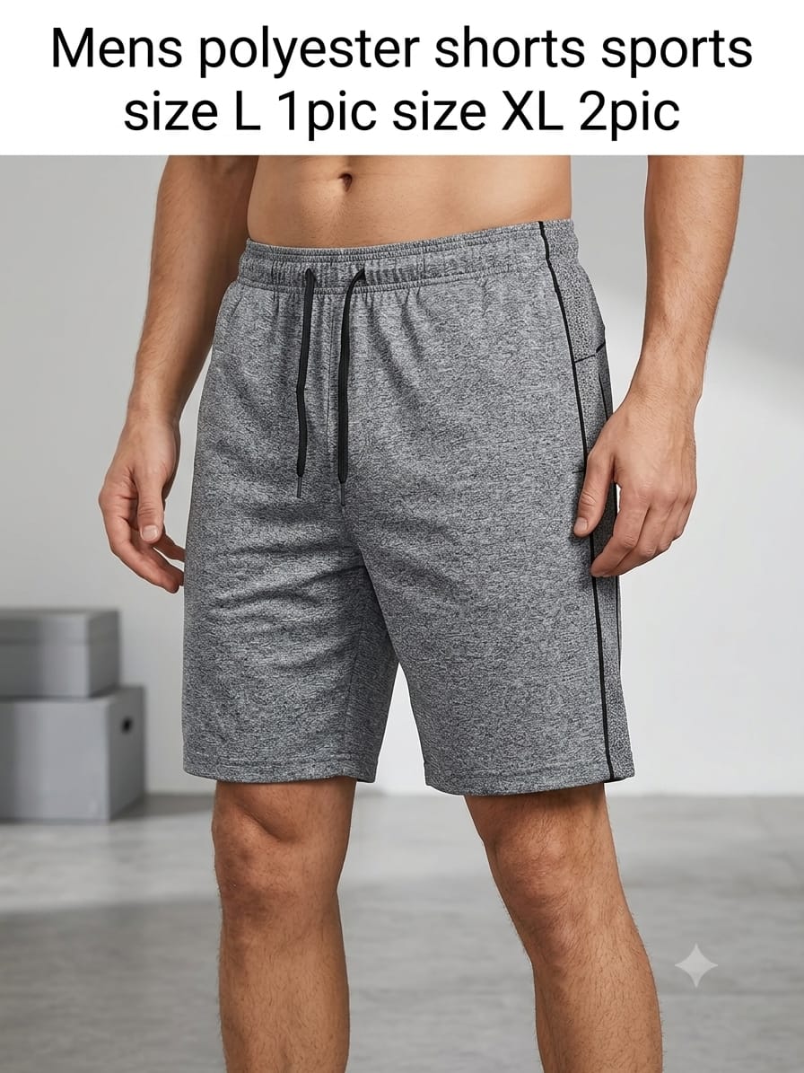 Men’s Active Sports Shorts – Grey