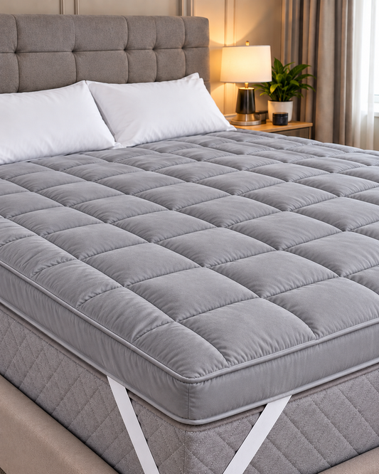 Premium Soft & Plush Mattress Topper – Extra Comfort
