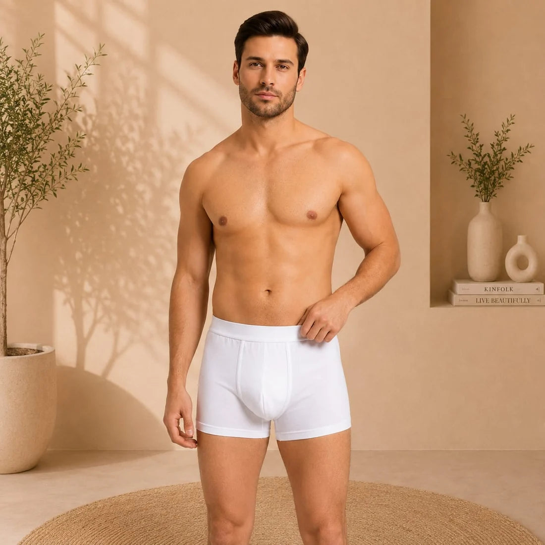 Men’s Boxer Underwear – Black
