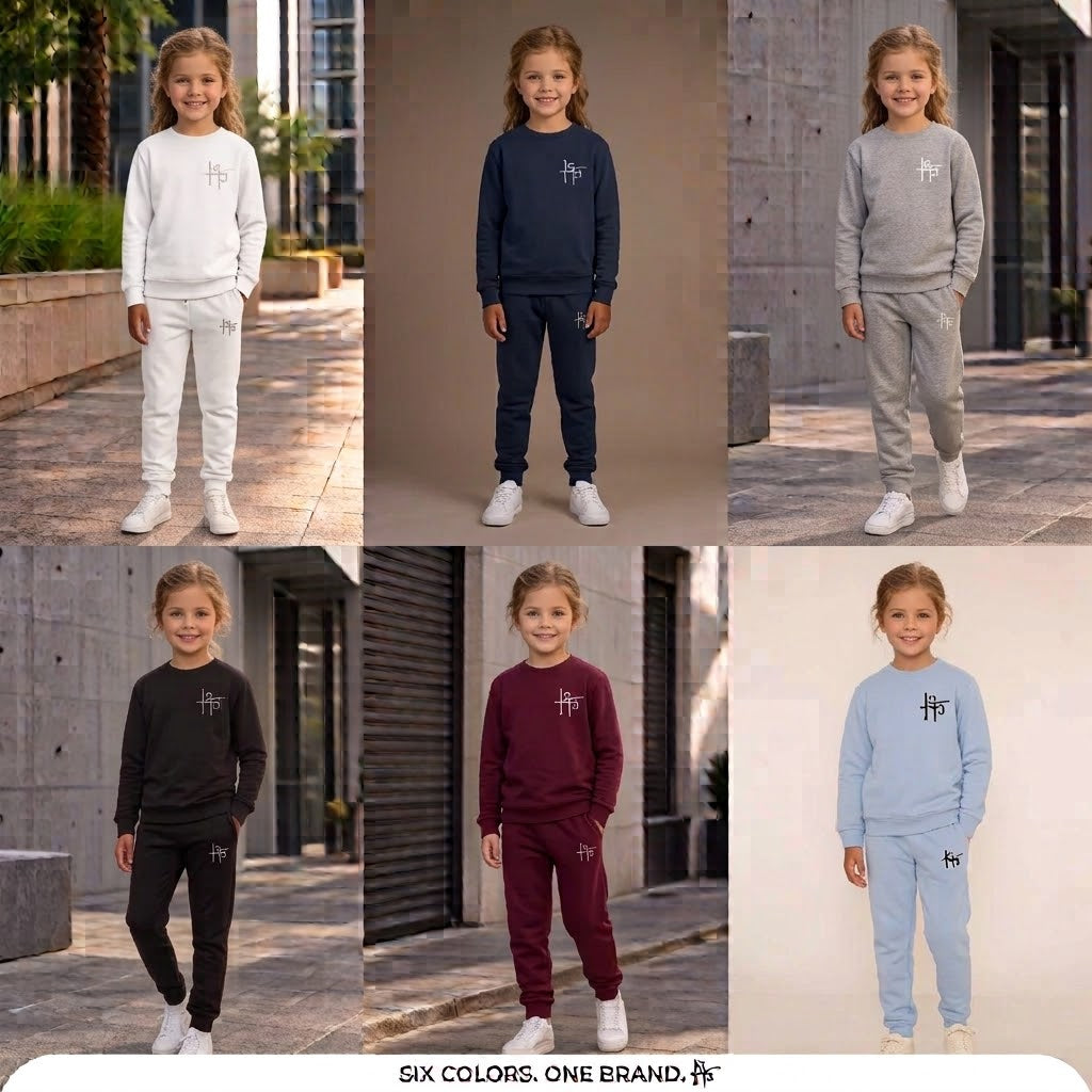 Kids Premium 2-Piece Tracksuit Set - Girls