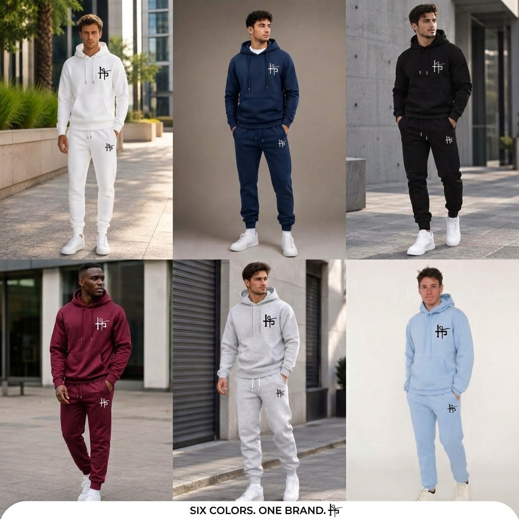 Men’s Premium 2-Piece Hoodie Tracksuit Set