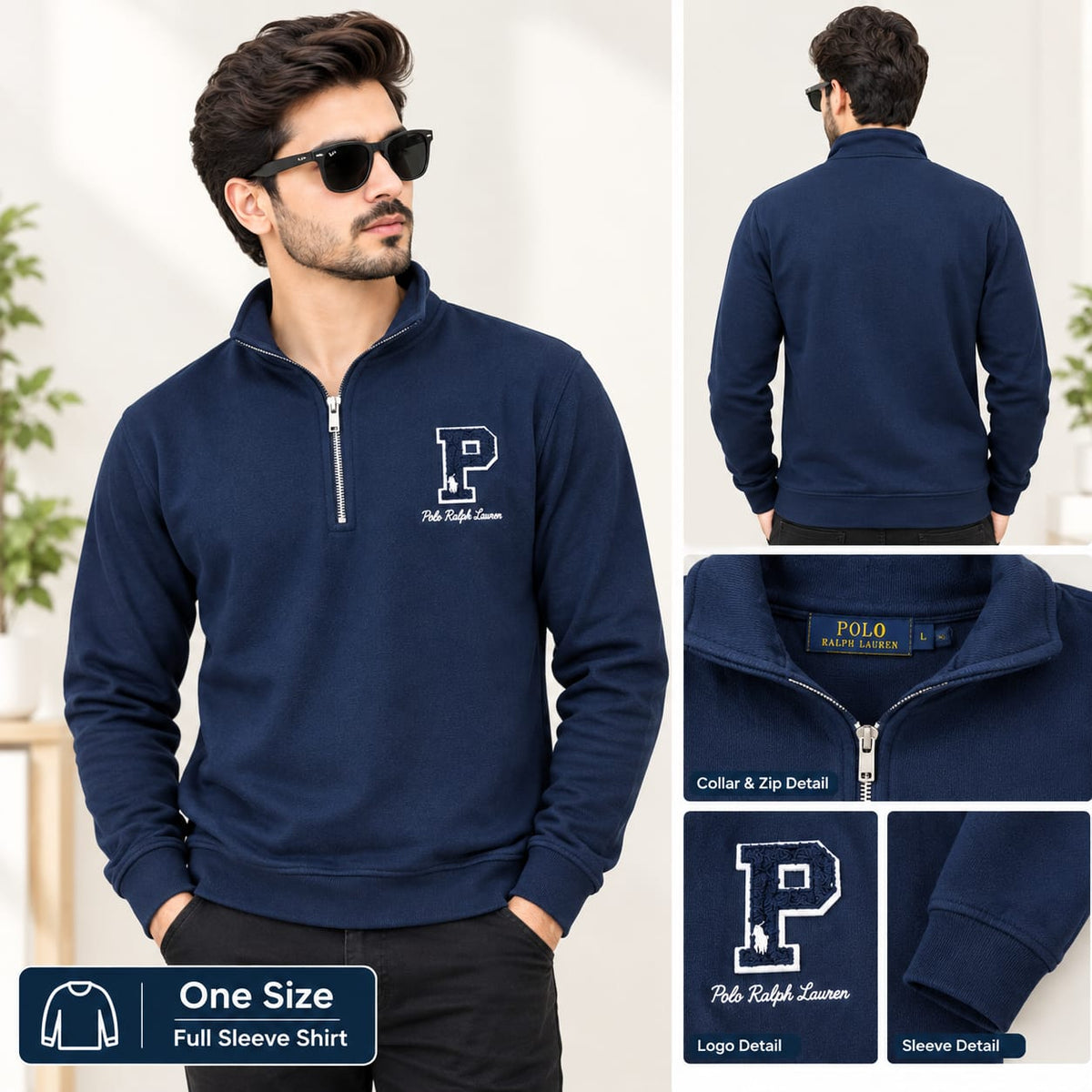 Men’s Half-Zip Sweatshirt