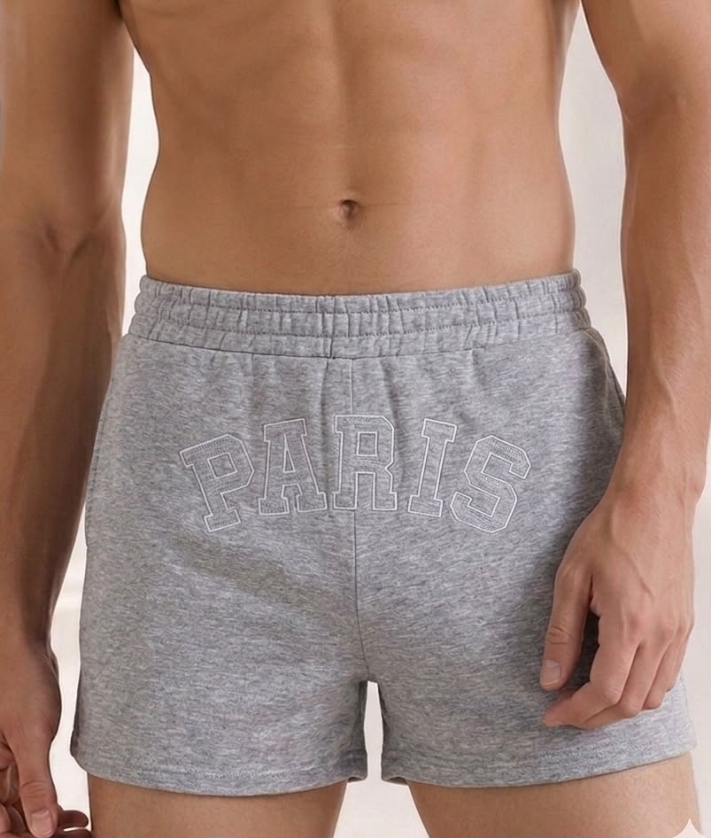 Men’s Paris Casual Shorts – Grey