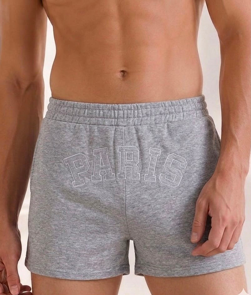 Men’s Paris Casual Shorts – Grey