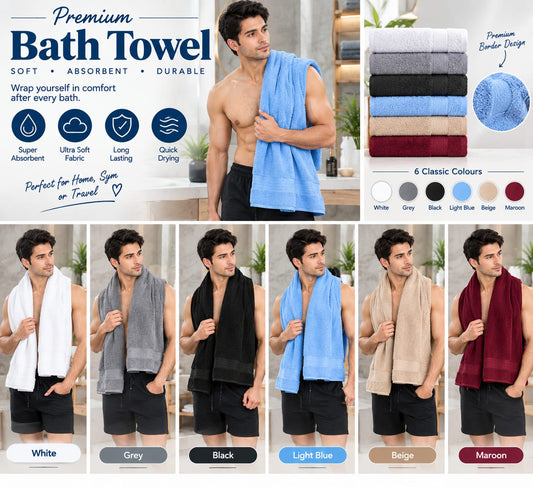 Premium Ultra Soft & Absorbent Bath Towel