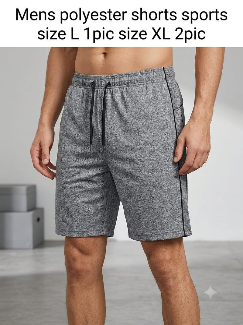 Men’s Active Sports Shorts – Grey