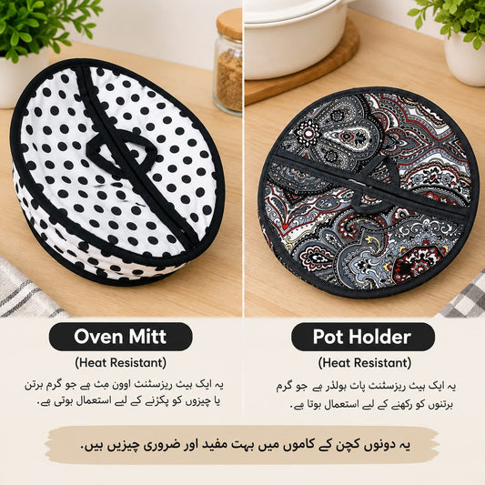 Heat Resistant Oven Mitt