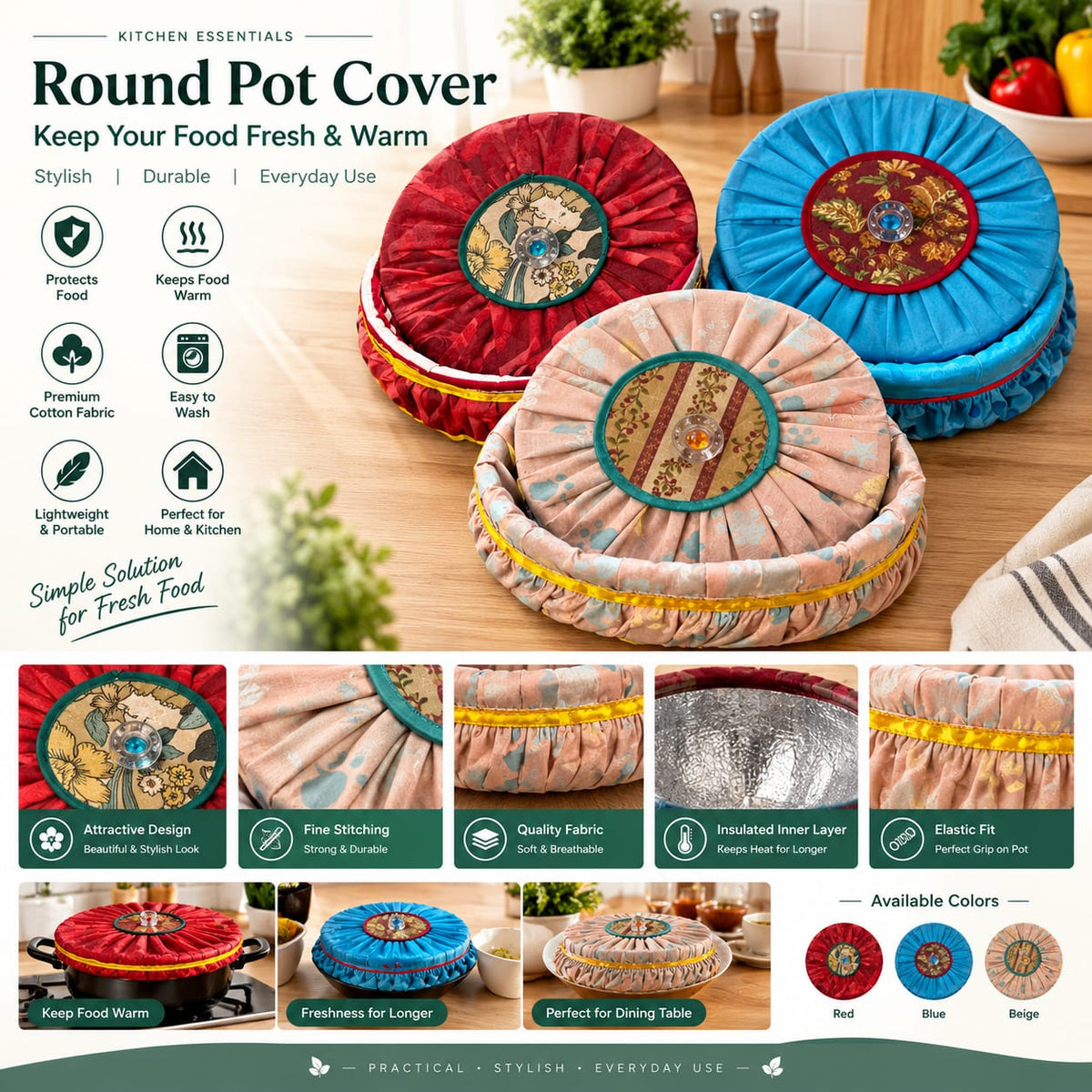 Round Pot Cover