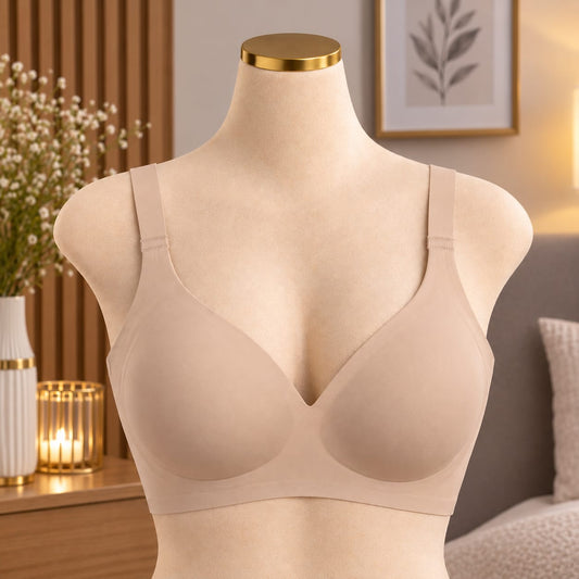 Ladies Seamless Padded Everyday Comfort Bra – 4 Colors