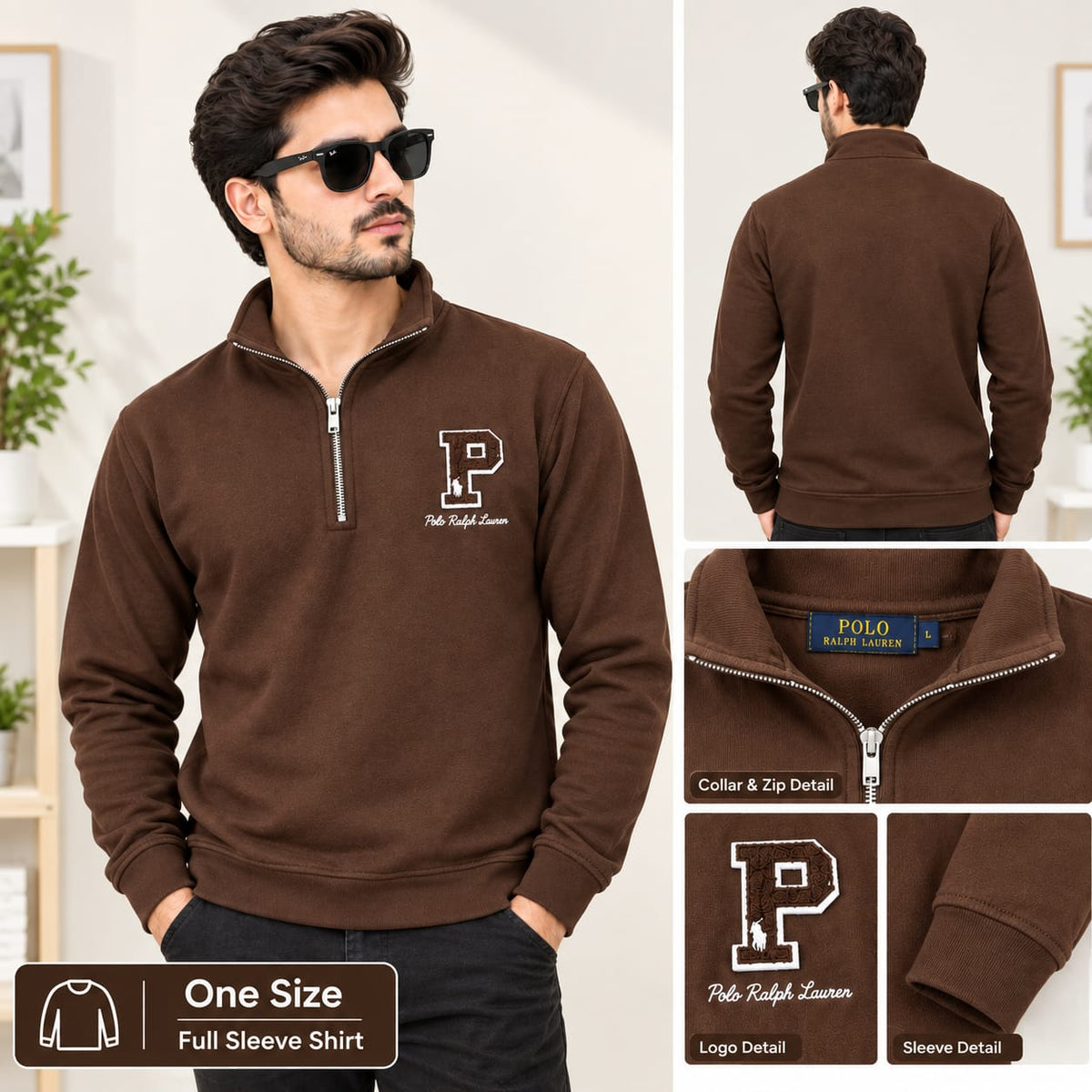 Men’s Half-Zip Sweatshirt