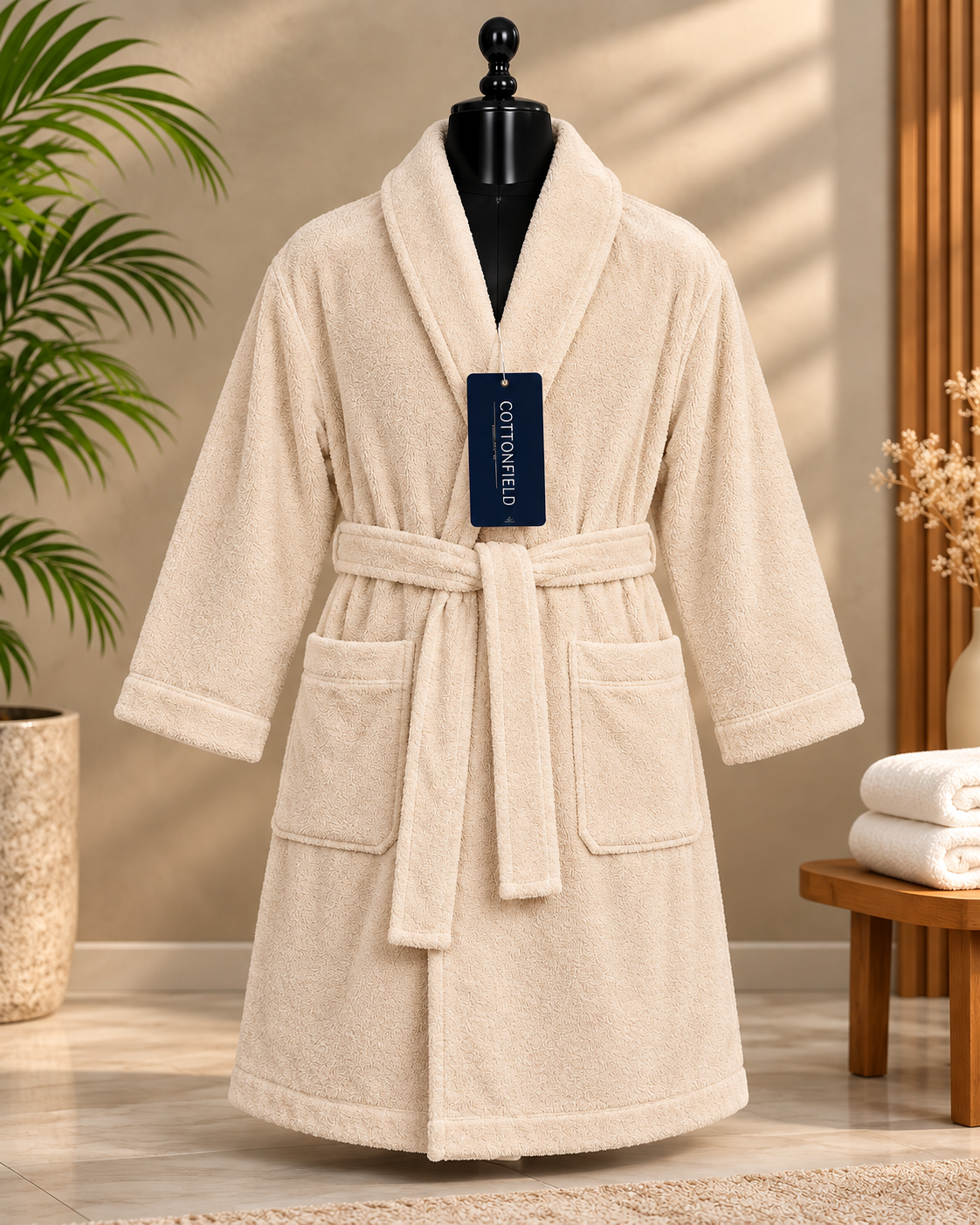 Premium Terry Bath Robe