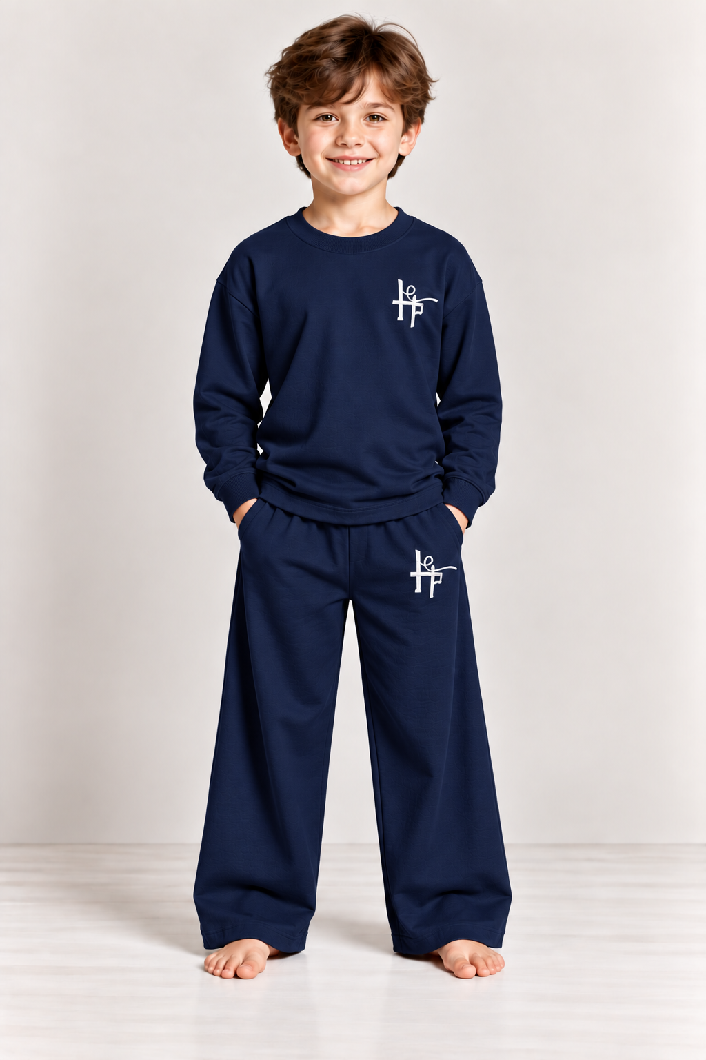 Kids Boys Premium 2-Piece Night Suit – Soft & Comfortable