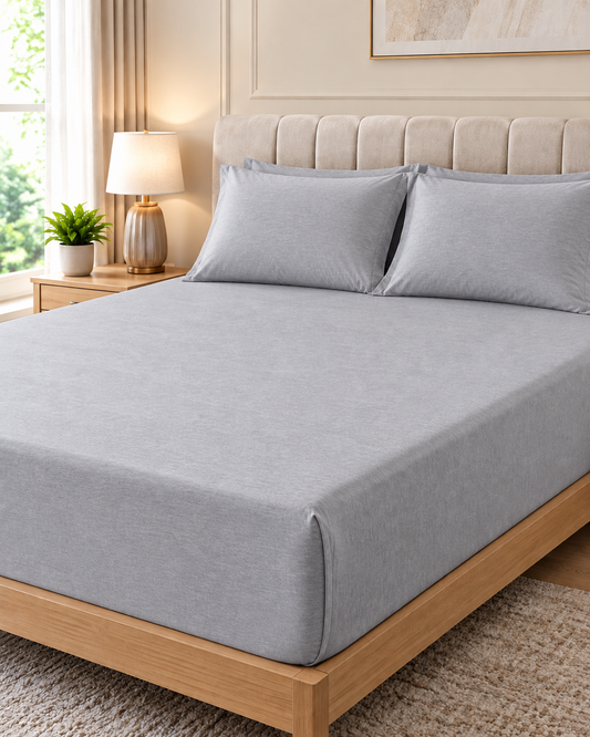 Premium Deep Pocket Fitted Sheet – Soft & Snug Fit