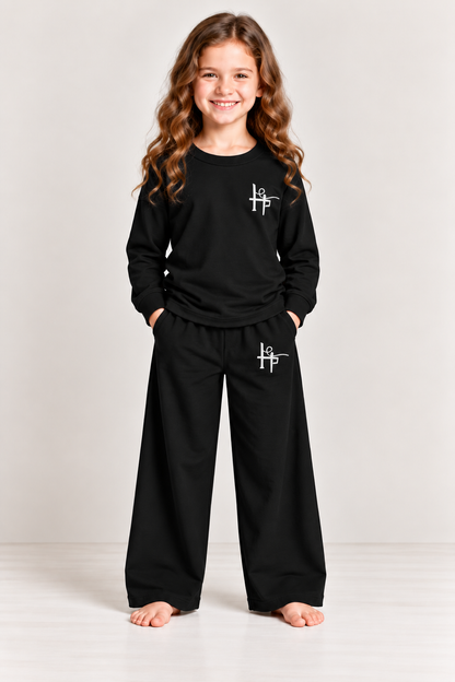 Kids Girls Premium 2-Piece Night Suit – Soft & Comfortable