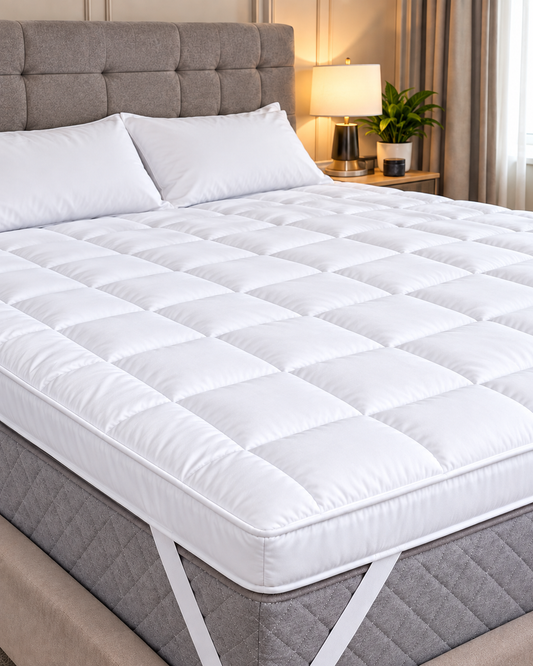 Premium Soft & Plush Mattress Topper – Extra Comfort