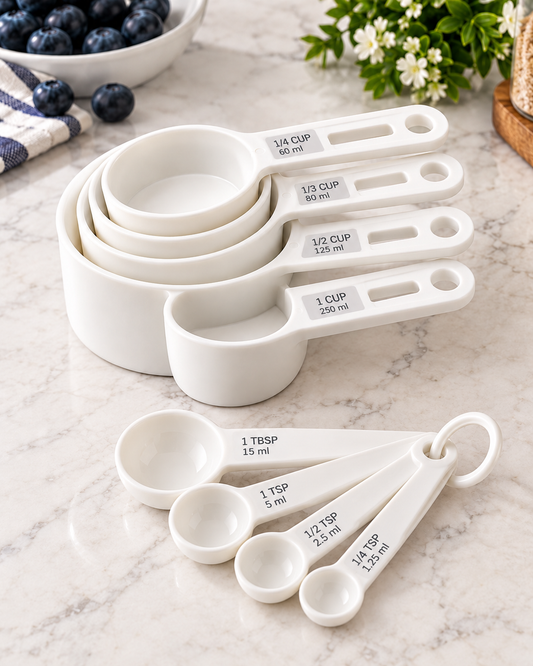 Nesting Measuring Cup Set – 9 Pieces
