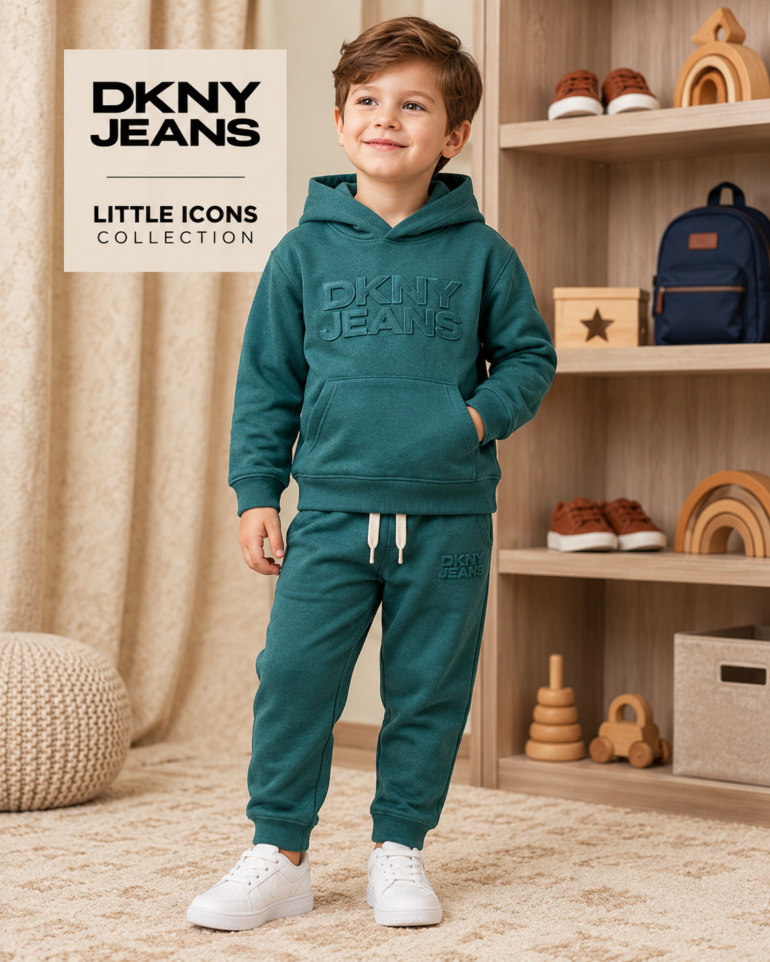 Kids Boys Premium Hooded Tracksuit