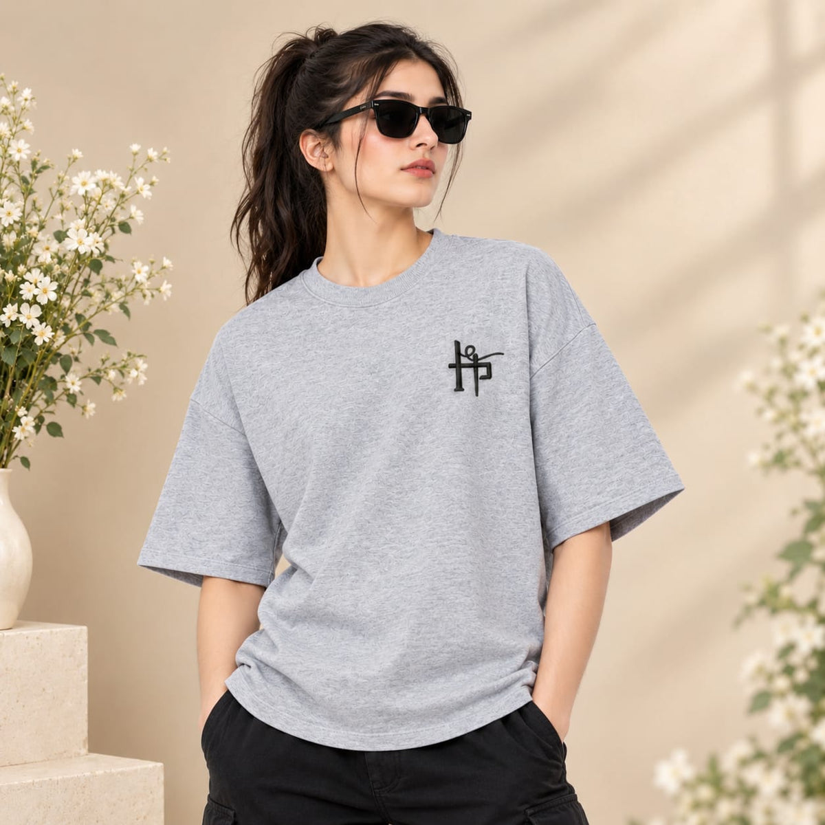 Unisex Oversized Drop Shoulder T-Shirt | Casual Streetwear Tee