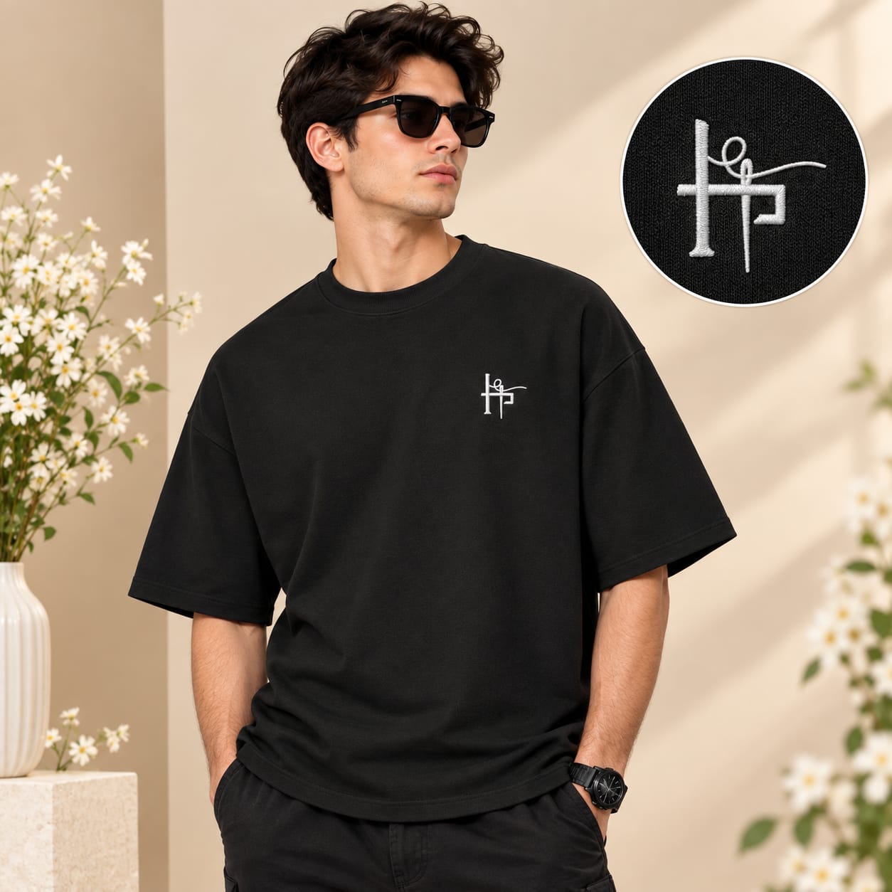 Unisex Oversized Drop Shoulder T-Shirt | Casual Streetwear Tee