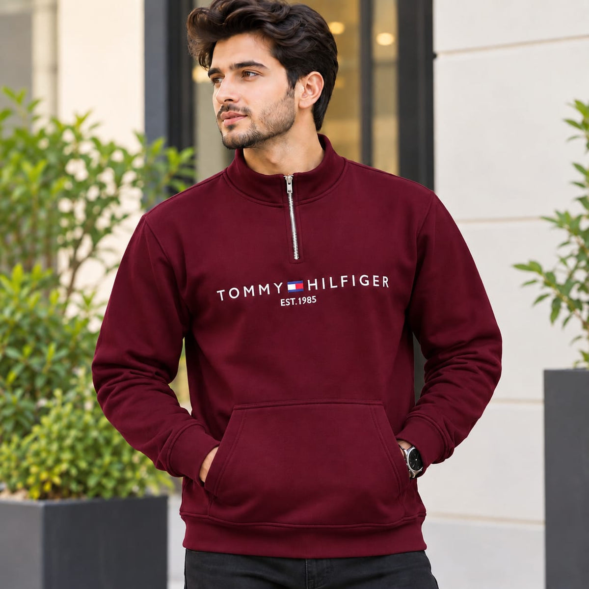 Men’s Zip Sweatshirt