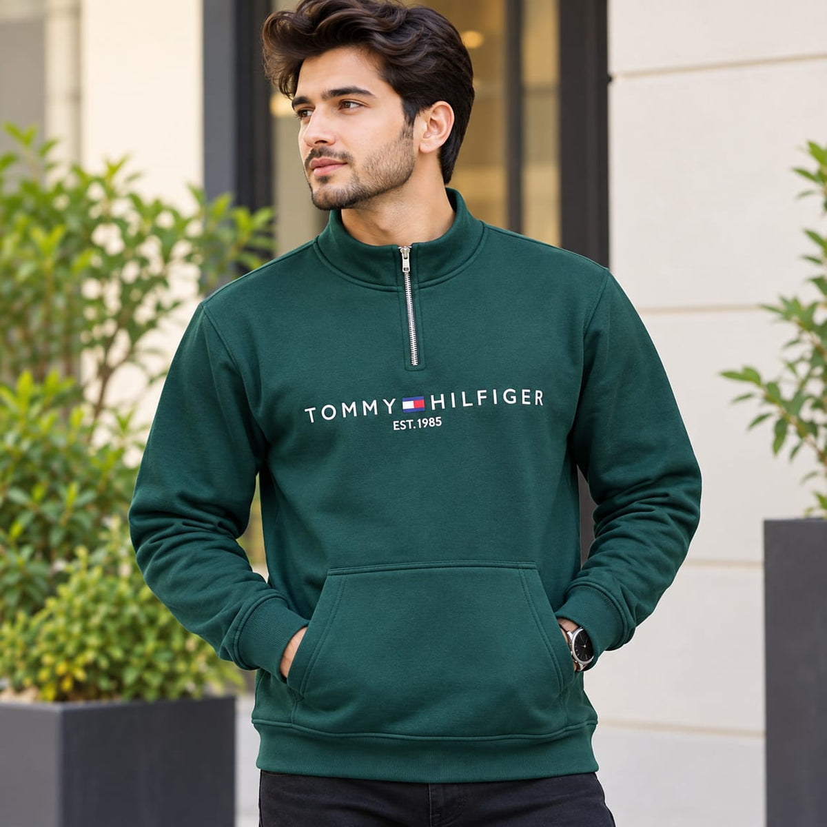 Men’s Zip Sweatshirt