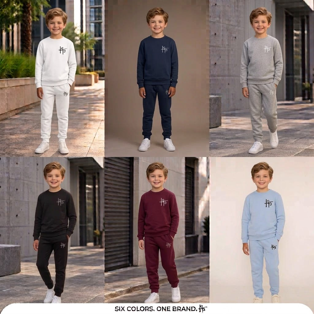 Kids Premium 2-Piece Tracksuit Set - Boys
