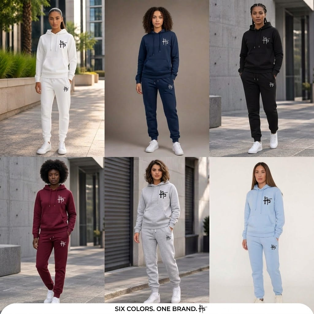 Women’s Premium 2-Piece Hoodie Tracksuit Set
