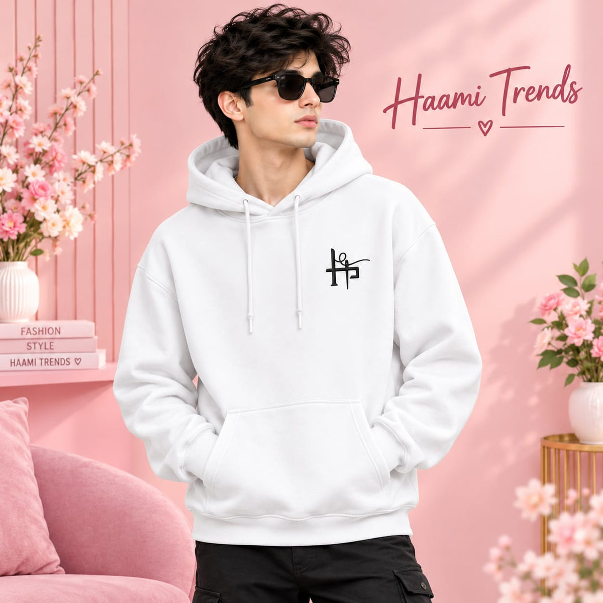 Men’s Pullover Hoodie – Black