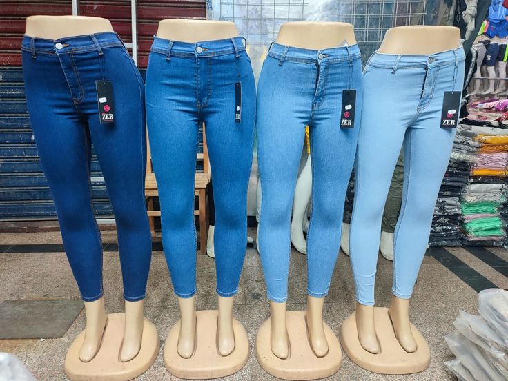 Women’s High-Waist Wide-Leg Denim Jeans