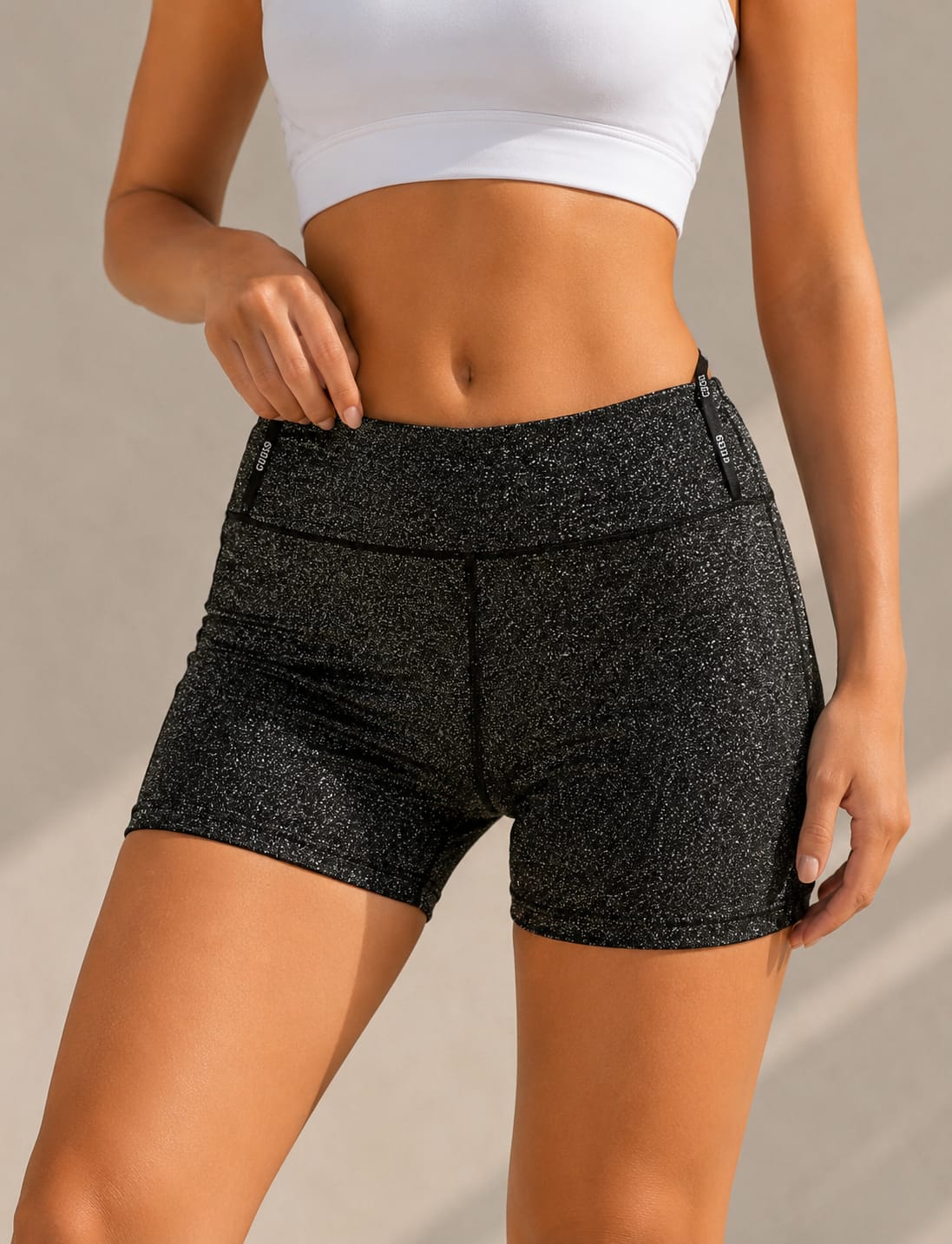 Women’s Everyday Comfort Boxer Shorts - Black Speckle