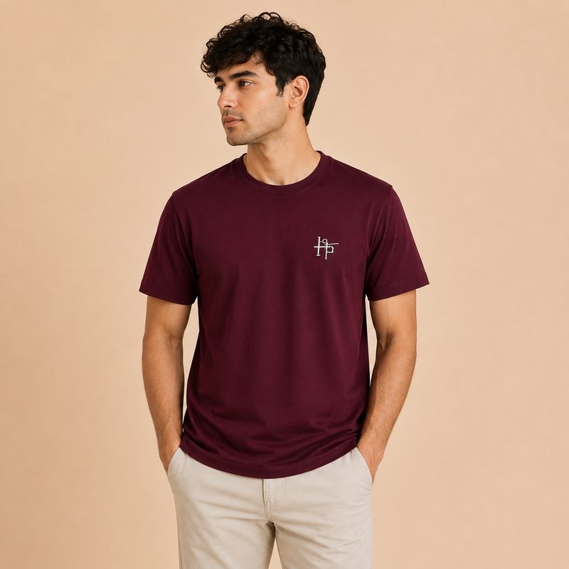 Unisex Premium Cotton T-Shirt - Maroon