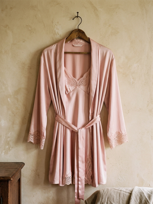 Satin Robe & Sleep Set